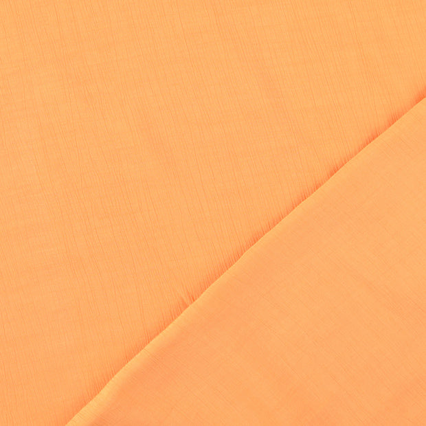 Viscose Poplin fabric Abricot crushed 