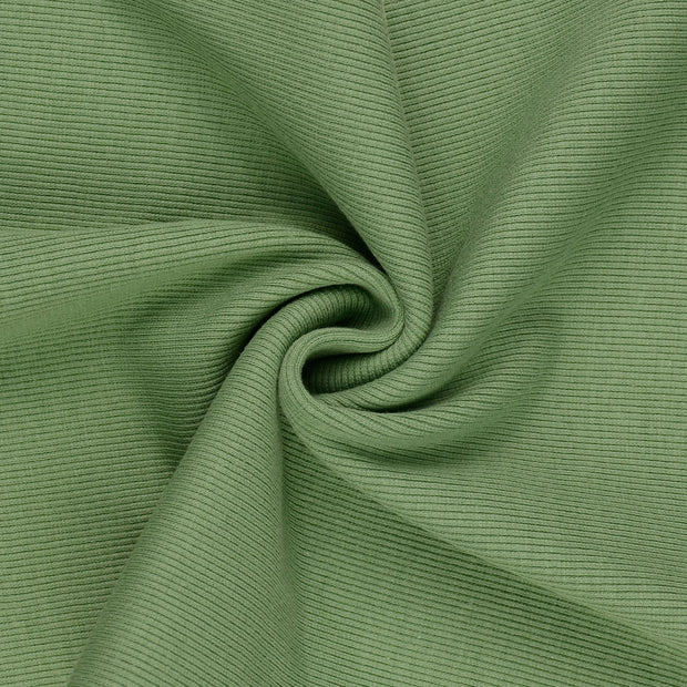 Heavy Knit fabric Olive Green 