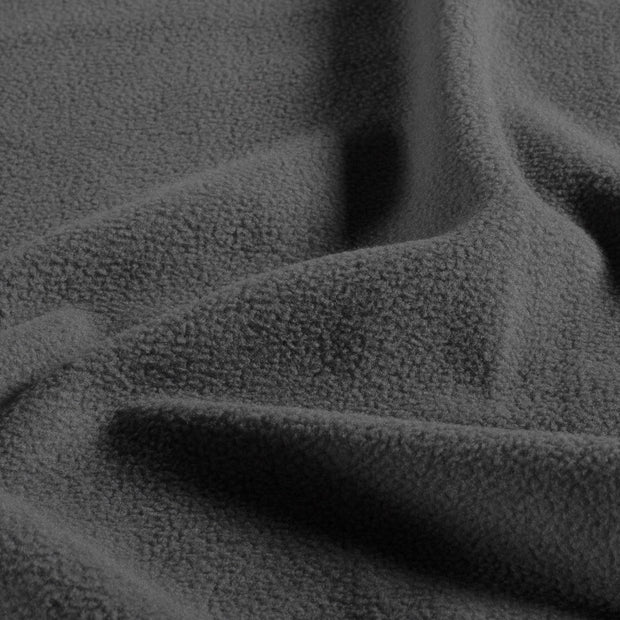 Fleece fabric Unicolour Grey