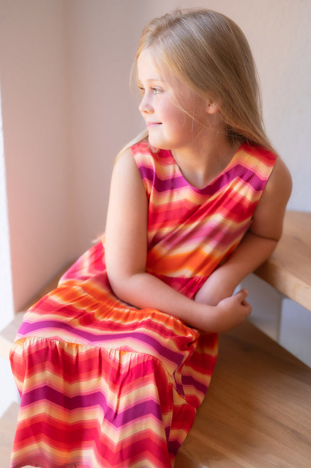 Viscose Satin fabric Salmon