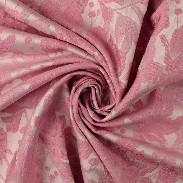 Jacquard stof Oud Roze 
