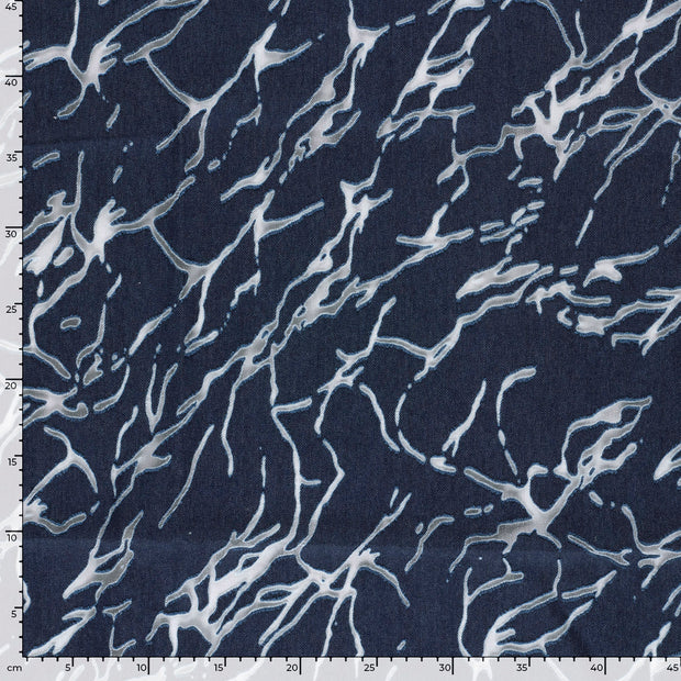 Denim fabric Abstract 