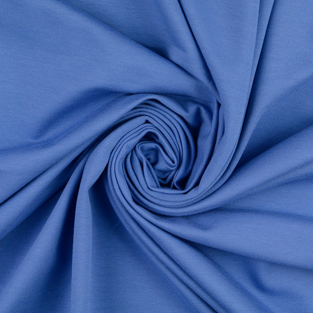 French Terry tissu Bleu bébé 