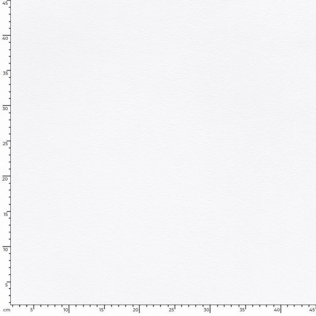 Felt 1.5mm fabric Unicolour Optical White
