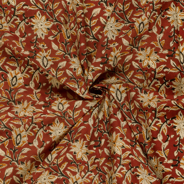 Voile fabric Red 
