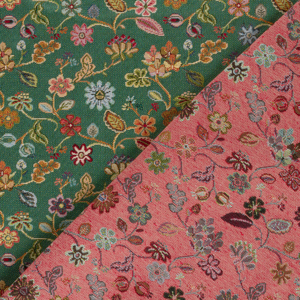 Gobelin fabric Flowers jacquard 