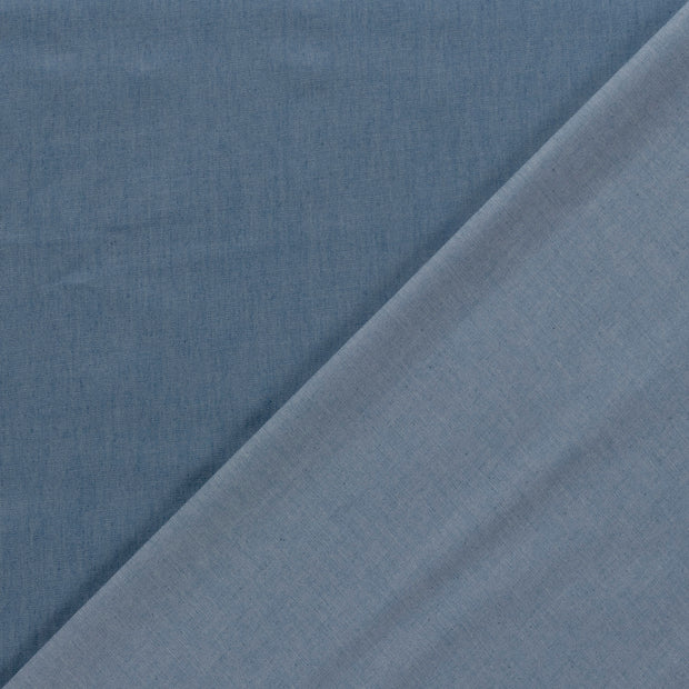 Jeans fabrik Uni vorgewaschen 