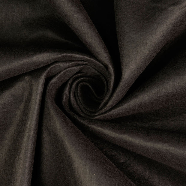 Felt fabric Black 
