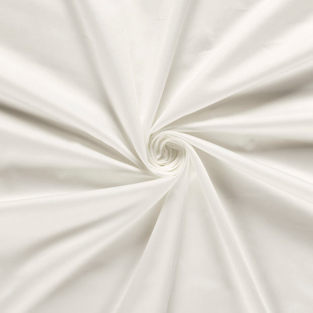 Satin fabric Off White 