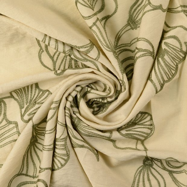 Lace fabric Olive Green 