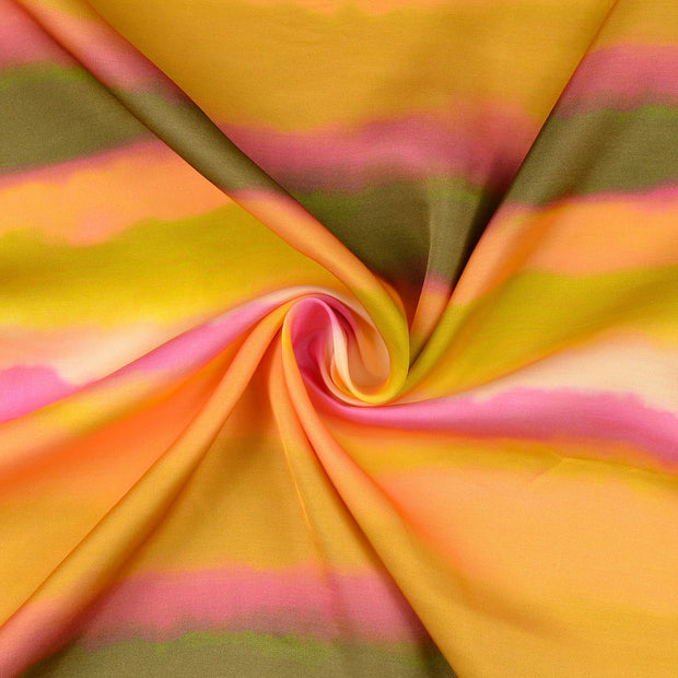 Viscosa Satén tela Multicolor 