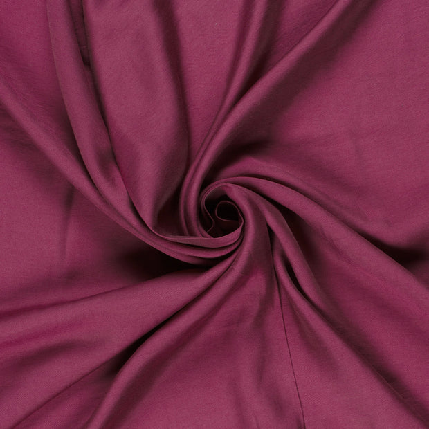 Viscose Nylon Twill fabric Magenta 