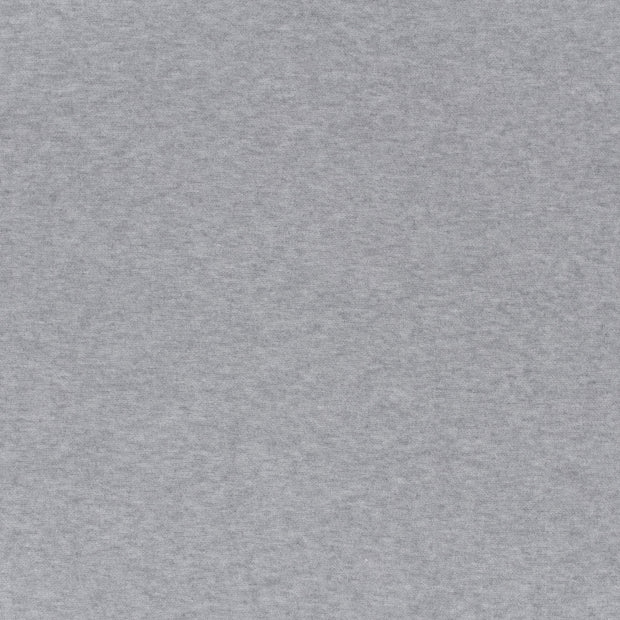 Heavy Knit stof Licht grijs zacht 
