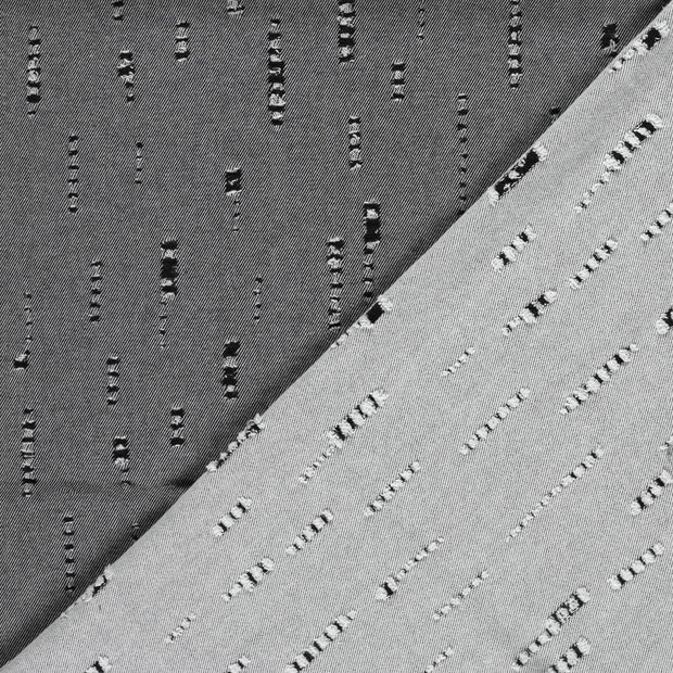 Denim stof Effen 