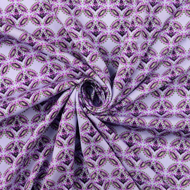 Viscose Twill fabrik Helllila 