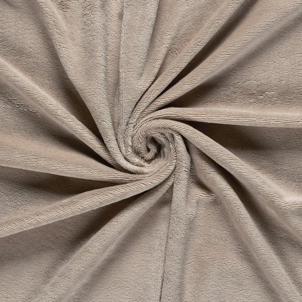Bamboo Fleece fabric Beige 