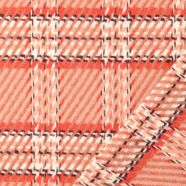 Mantel Wool Touch stof Oud Roze 