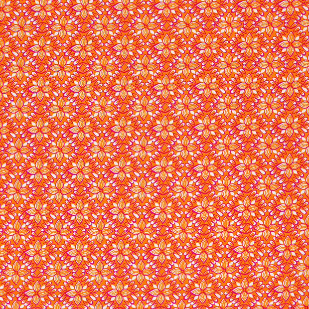 Jersey fabric Flowers digital printed 