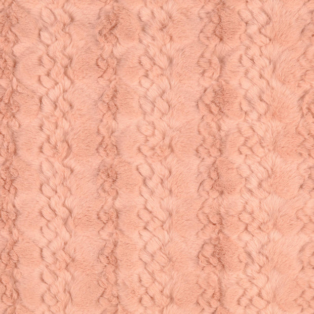Fake Fur fabric Old Pink