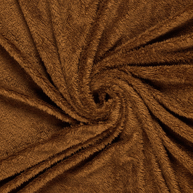 Sherpa Fleece fabrik Braun 