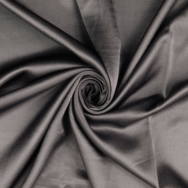 Satin fabric Grey 
