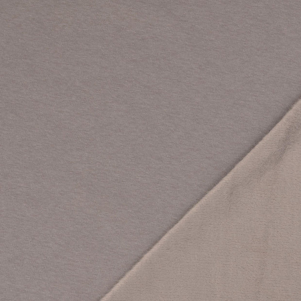 Polaire des Alpes tissu Unicolore brossé 