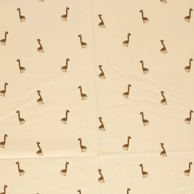 Jersey stof Beige zacht 