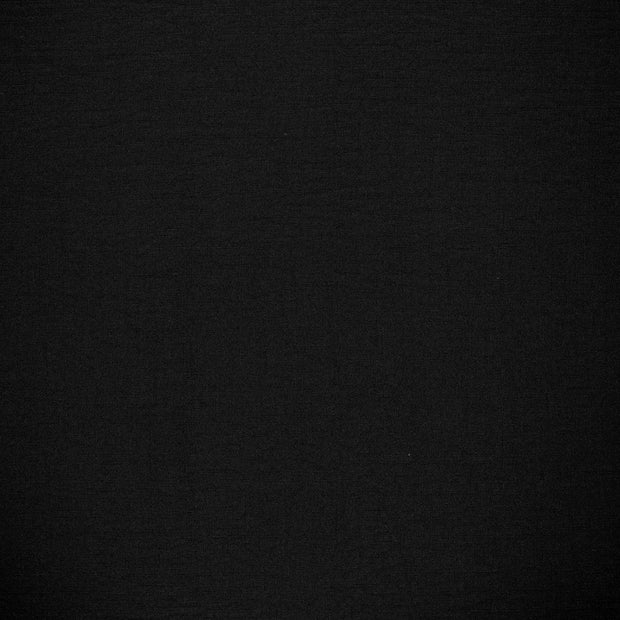 Linen Look fabric Black semi-transparent 