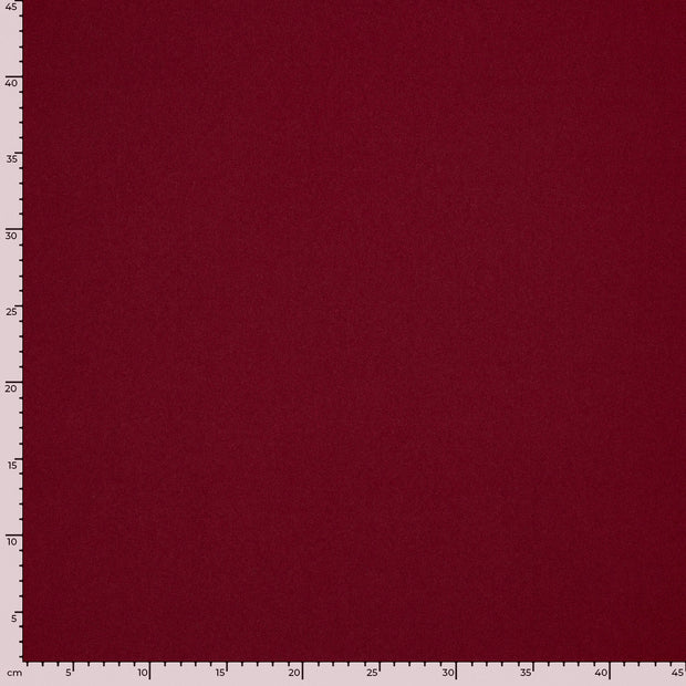 Burlington stof Effen Bordeaux