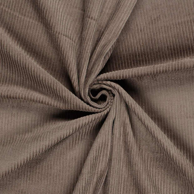 Corduroy 4.5w fabric Brown Taupe 