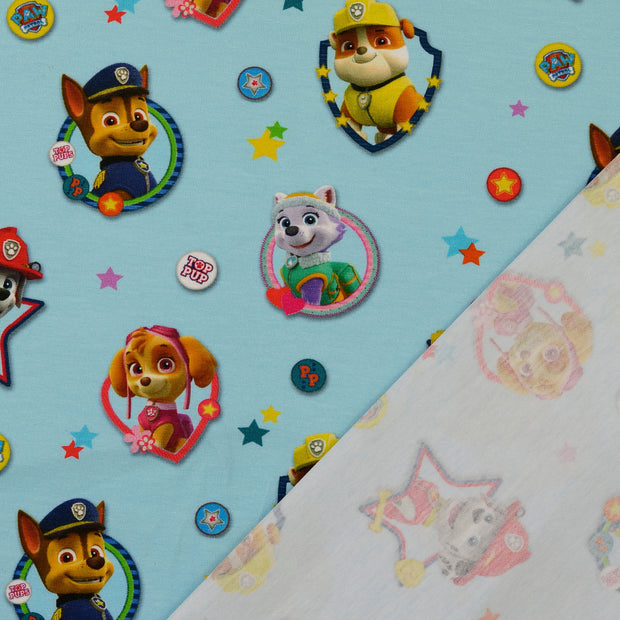 Baumwolle Jersey fabrik Paw Patrol digital bedruckt 