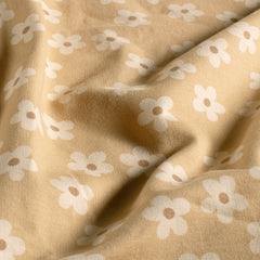 printed Flowers Beige