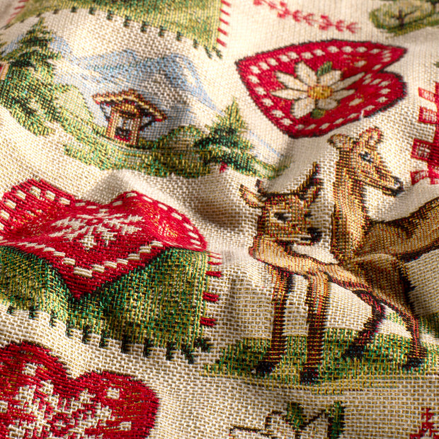 Gobelin stof Bergen Beige