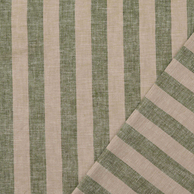 Linen fabric Forest Green 