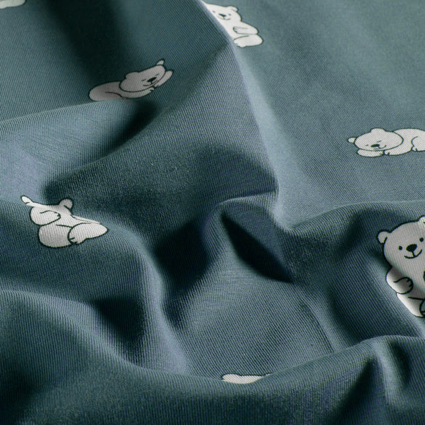 Jersey fabric Indigo