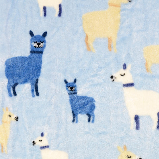 Fleece fabric Sky Blue 
