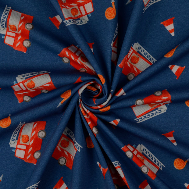 Jersey fabrik Blau 