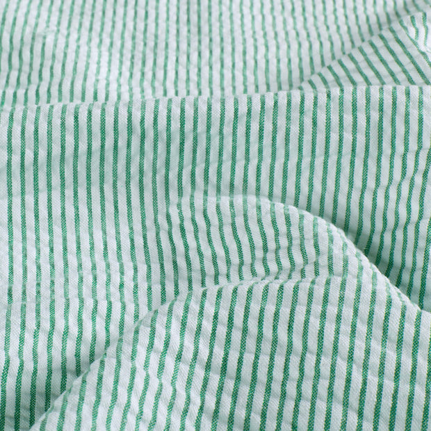  tissu rayures Vert