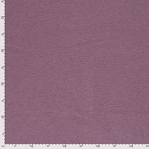 Polaire tissu Unicolore Lilas