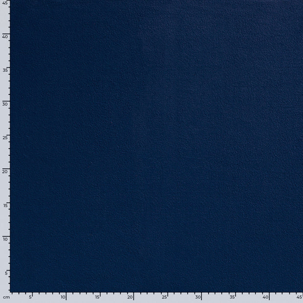 Polar Fleece fabric Unicolour Cobalt