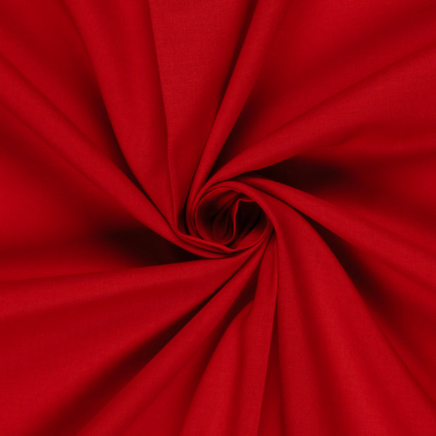 Cretona Premium tela Unicolor Rojo