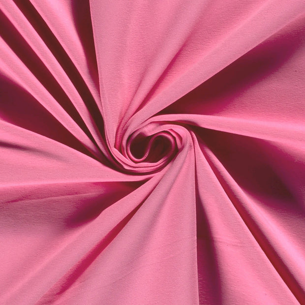 Jersey fabric Unicolour Pink