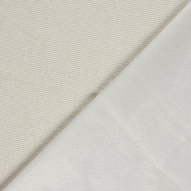 Chenille fabric White dyed 