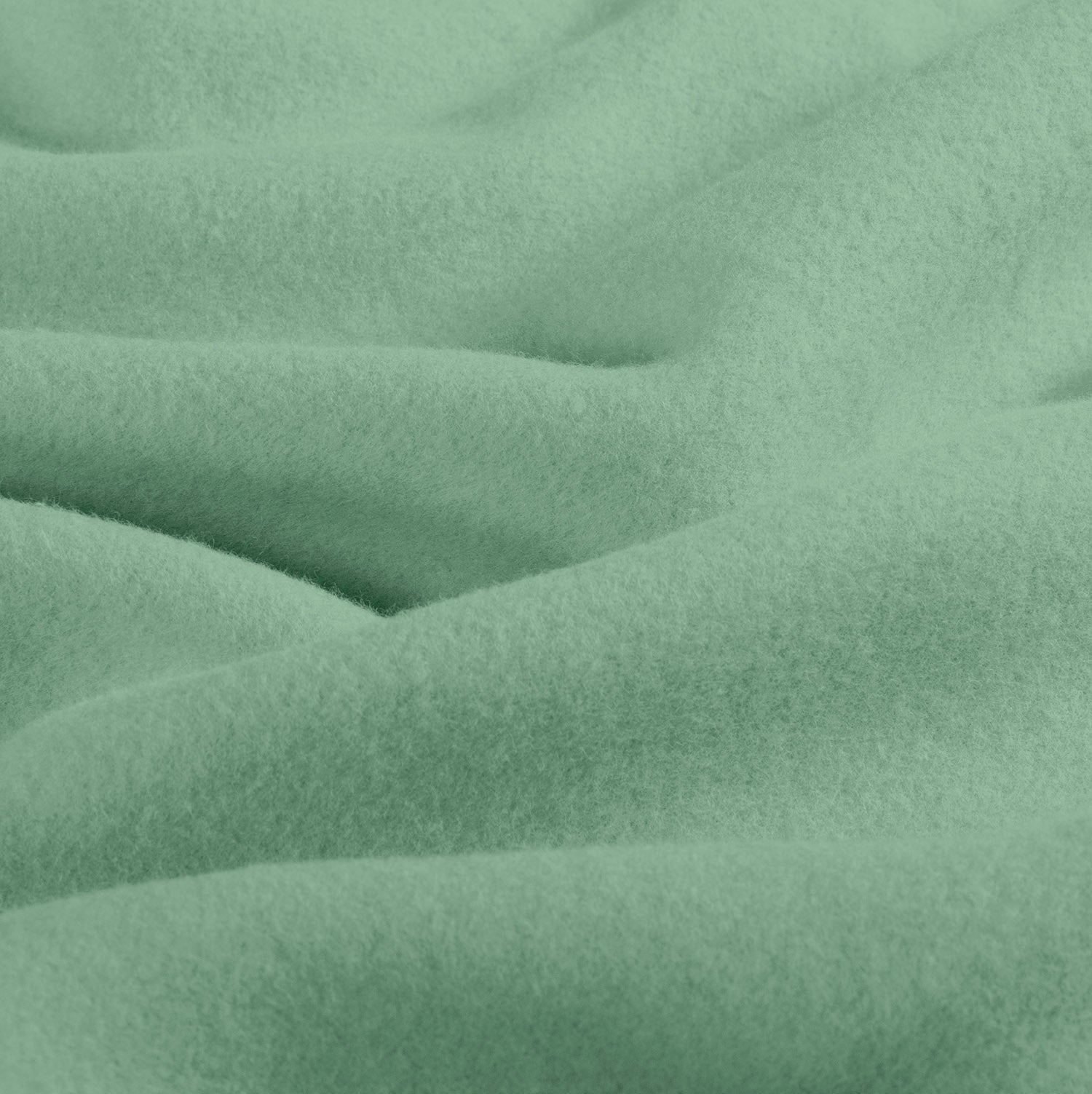 succulent fleece fabric Cotton Fleece fabric Unicolour Dark Mint | Wholesale fabrics