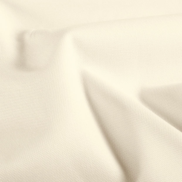 Canvas tissu Unicolore Blanc cassé