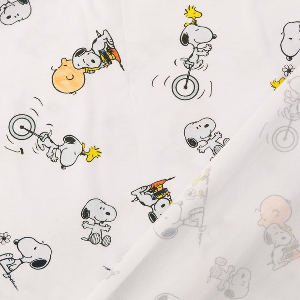 Katoen Jersey stof Wit 