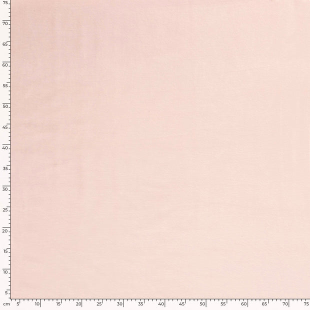 Nicky velours fabric Unicolour Light Pink