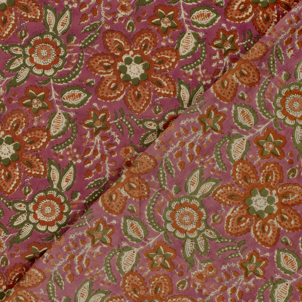 Voile fabrik Blumen 