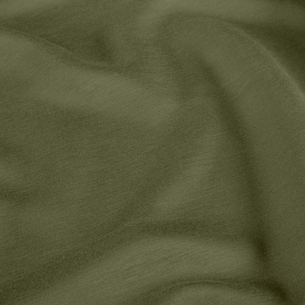 Interlock fabric Unicolour Khaki Green