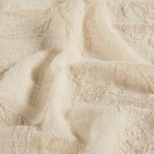  fabric Flowers Off White